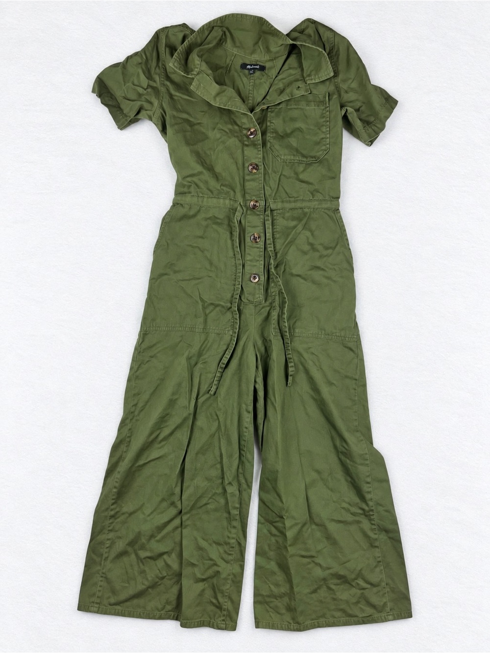 Madewell Wide-Leg Utility Jumpsuit Romper Women’s Size 4